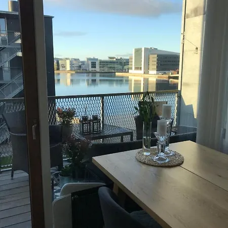 Penthouse With Cph Harbour View Apartment